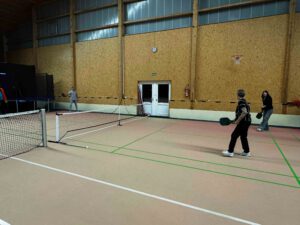 Pickle Ball in der Tennishalle des TV Elsterwerda